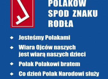 Powiększ obraz: 79 rocznica ogłoszenia Prawd Polaków spod Znaku Rodła   